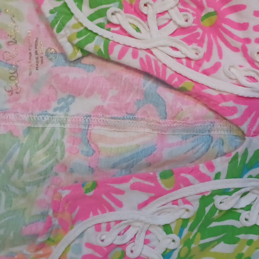 Lilly Pulitzer Multi-Colored Floral Design Dress - Picture 3 of 7